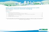 Transcript - State and Local Government Experiences with ...€¦ · State and Local Government Experiences with Workplace Electric Vehicle Charging Conference Call. At this time,