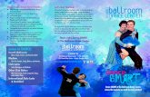 Learn to DANCEaugustaballroomdance.com/pdf/brochure.pdf · West Coast Swing, Hustle, Argentine Tango, and Carolina Shag n Custom classes for schools, friends, and families The Ballroom