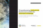 Transforming industrial businesses with the internet of things · 2016-08-18 · 3 The Industrial Internet of things (IIoT) is set to revolutionize entire industries, from high tech
