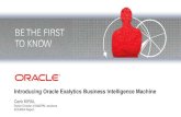 Introducing Oracle Exalytics Business Intelligence Machine · Extreme Performance: Query Processing & Analytics Speed-of-thought enterprise Business Intelligence platform Extreme