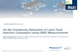On the Complexity Reduction of Laser Fault Injection Campaigns using OBIC Measurementsconferenze.dei.polimi.it/FDTC15/shared/FDTC-2015-session... · 2015-12-04 · On the Complexity