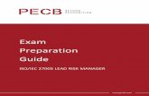 Exam Preparation Guide - PECB · PECB Exam Preparation Guide ISO/IEC 27005 Lead Risk Manager l 1.1 Domain 4: Information security risk treatment Main objective: To ensure that the