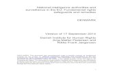 National intelligence authorities and safeguards and remedies … · Anja Møller Pedersen and Rikke Frank Jørgensen DISCLAIMER: This document was commissioned under a specific contract