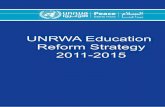 Education Reform Strategy - 17 May CGO edit 1 reset 1 .doc - … · 2016-03-31 · Teacher training and development ... 4.0 UNRWA™s operating contexts are experiencing increasingly