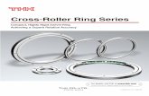 Cross Roller Ring - THK · 2016-11-01 · CATALOG No.382-5E Cross-Roller Ring Series Compact, Highly Rigid Swivel Ring Achieving a Superb Rotation Accuracy For details, visit THK
