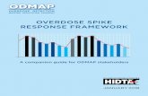   ODMAP...Overdose Spike Response Framework 5 ODMAP is a tool designed to facilitate real-time identification of suspected drug overdose spikes. The Health Insurance Portability and