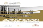 Global IslamIc Economy summIt 2013 - ProGrammE · 2013-12-10 · EVEnt ProGrammE 3 Madinat Arena day onE monday 25th noVEmbEr, 2013 7.30-8.45 8.45-9.00 Madinat Arena Introductory