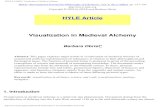 HYLE 9-2 (2003): Visualization in Medieval Alchemy · HYLE 9-2 (2003): Visualization in Medieval Alchemy with medicine. Thus, about ten years after the first translation of an alchemical