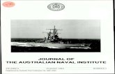 JOURNAL OF THE AUSTRALIAN NAVAL INSTITUTE...1983/08/03  · Journal of the Australian Naval Institute — Page 5 27navies sail. the seven seas with Signaal The familiar Signaal dome