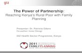 The Power of Partnership - International Conference on ...fpconference.org/.../634-odero-the_power_of_innovation-2.4.11.pdf · 21.02.2012 Seite 1 The Power of Partnership: Reaching