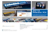 2013 Media Kitcloud1.opensystemsmedia.com/new_osm/ECD2013mediakit.pdf2013 Media Kit embedded-computing.com industrial-embedded.com @embedded_mag ... Industrial Embedded Systems Resource