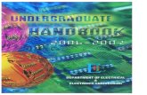 Undergraduate Handbook 2006-2007 - University of Hong Kong · the Bachelor of Engineering (B.Eng.) degree in Electronic and Communications Engineering, B.Eng. degree in Information