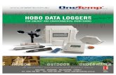 HOBO DATA LOGGERS alia - INSTRUMENTAL CUYO · 2012-08-08 · HOBO PENDANT EVENT U12 OUTDOOR/INDUSTRIAL LOGGER HOBO WEATHER STATIONS H21-002 The HOBO Micro Station offers reliable