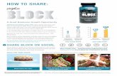 HOW TO SHARE · 2019-05-02 · HOW TO SHARE: SHARE BLOCK ON SOCIAL #BETTERBLOCK IDEAS FOR YOUR POSTS: ... I have great news – Plexus now has an improved way to block up ... Now,