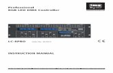 LC-8PRO INSTRUCTION MANUAL - Monacor ·  · 2015-04-13lc-8pro order no. 38.0010 electronics for specialists electronics for specialists electronics for specialists electronics for