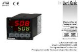 CN4300/CN4400 Temperature Controller ManualAccuracy 0.3%FS ± 0.1℃/ 0.18 ... EP1=HIAL, EP2=LoAL, EP3=HdAL, EP4=LdAL, EP5=nonE, EP6=nonE, EP7=nonE, EP8=nonE and Loc=0. You can redefine