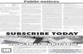 Public notices - Thermopolis Independent Record · Richert, Tobi Johansen, Robin Roling and Sonja Johansen. After three calls for further public com-ment, receiving none, Chairman