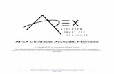 APEX Contracts Accepted Practices€¦ · APEX Contracts Panel Report, Copyright © 2006 by Convention Industry Council