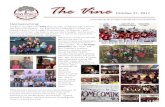 The Vine - Paso Robles Joint Unified School District · 2017-10-28 · The Vine October 27, 2017 From the desk of Superintendent Chris Williams . Homecoming . ... students are finishing