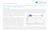 Measuring calcium transients in hiPSC-glutamatergic neurons using Kinetic Image ... ·  · 2020-01-10APPLICATION NOTE Unlocking the Cellular Secrets of Disease Measuring calcium