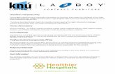 Healthier Hospital (HH) · Flame Retardants All Knú Contract | La-Z-Boy Contract products qualify unless ordered with the TB133 option (which requires use of flame retardants) and