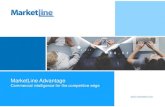 MarketLine Advantage · MarketLine is the solution. ‘’”I just want to reiterate how important MarketLine is to us here at the University of Texas at Austin. MarketLine has become