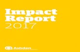 Impact Report 2017 - Ashden · Winning an Award increases profile and credibility and provides connections – peer to peer, ... covered issues from disruptive innovation and capacity