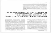A MARKETING AUDIT USING A CONCEPTUAL MODEL OF …web.mit.edu/hauser/www/Hauser Articles 5.3.12... · a marketing audit for a mature product. We selected a model well suited to the