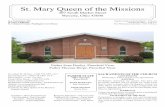 St. Mary Queen of the Missions...St. Mary Queen of the Missions 407 South Market Street Waverly, Ohio 45690 In a Consortium with Sunday Liturgy of the Eucharist – 9:30 a.m.St. Peter,