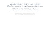Reference Implementation Weld 2.2.16.Final - CDI CDI ... · CDI: Contexts and Dependency Injection for the Java EE platform by Gavin King, Pete Muir, Jozef Hartinger, Martin Kouba,