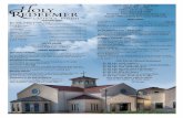 16250 Old Weatherford Road Aledo, TX 76008 Office: (817 ... · 27/01/2019  · Sigala Custom Homes The ads in our bulletin defray the cost of printing to the church and are a valued