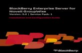 BlackBerry Enterprise Server for Novell GroupWise · organization's requirements. The BlackBerry Collaboration Service integrates with supported third-party instant messaging servers