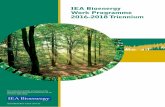 IEA Bioenergy Work Programme 2016-2018 Triennium€¦ · IEA Bioenergy Work Programme 2016-2018 Triennium 1. Introduction The IEA Bioenergy Technology Collaboration Programme ...