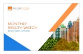MONTHLY REALTY WATCH - d27p8o2qkwv41j.cloudfront.net...MONTHLY REALTY WATCH APR 2016 ˜ SOUTH. Page 02 South India : Key new launches Mar’16 Bengaluru Project Name Developer Micro