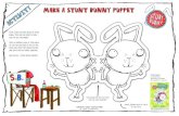 Fold along this line and stick the two sides together....SIMON AND SCHUSTER A CBS COMPANY Stunt Bunny by Tamsyn Murray, illustrated by Lee Wildish 978-1-84738-727-1 £4.99 PB First