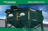 Industrial Dust Collectors - Camfil · huge advantage over horizontal-style filters that Air flows up through pulse 90% of the dust back onto adjacent filters the open bottom of and
