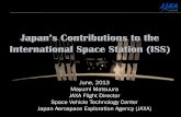 June, 2013 Mayumi Matsuura JAXA Flight Director Space ... · June, 2013 Mayumi Matsuura JAXA Flight Director Space Vehicle Technology Center Japan Aerospace Exploration Agency (JAXA)