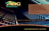EDUCATE | CONNECT | ADVOCATE | SUPPORT and Forms/ABC...ABC Block & Brick Company (479) 788-6370 (479) 788-6380 Fort Smith, AR 72901 2901 North O Street Jody Harris Fort Smith, AR 72901