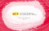 CRC Asia Annual Report 2017 · CRC Asia members are active in monitoring the implementation of the UN CRC at the country level. In 2017, CRC Asia extended support to its members in