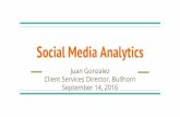 Social Media Analytics - Projects at Harvard€¦ · While email is about taking action and blogs are about telling your story, Social Media is about sharing. The Social Digital Footprint
