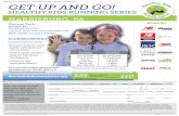 GET UP AND GO! · 1/4 Mile 1/2 Mile 1 Mile 1 Mile *All races will be the same distances each week. SPONSORS GET UP AND GO! HEALTHY KIDS RUNNING SERIES Harrisburg Area HARRISBURG,
