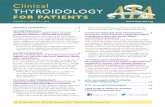 Clinical Thyroidology for Patients Volume 6 Issue 10 2013 · Treatment requires taking thyroid hormone pills, usually in the form of levothyroxine (L-T 4). While most patients do