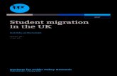 RepoRt Student migration in the UK - Home | IPPR · Student migration in the UK: Data, trends, ... 3.2: Reducing abuse and non-compliance in the student visa system ... Home Secretary,