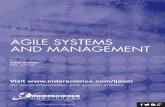 International journal of AGILE SYSTEMS AND MANAGEMENT management/strategy, process improvement â€  Benchmarking,