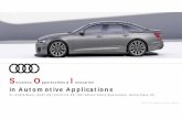olutions, pportunities & nnovation in Automotive Applicationssoiconsortium.eu/wp-content/uploads/2018/01/2018... · Product portfolio of the Audi & Audi Sport brands Audi familiy