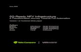 5G-Ready NFV Infrastructure - VMware...June, 2018 5G-Ready NFV Infrastructure A Transformation Journey Towards Full Automation Version 1.0 Technical White paper Authors Daniel Alfredsson
