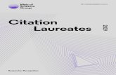 Citation Laureates - Clarivate€¦ · Citation Laureates 2019 Of Nobel class The Institute for Scientific Information, part of the Web of Science Group, announces the 2019 additions