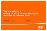 Risk Management Facilitation Skills for Risk Managers€¦ · Risk Management Facilitation Skills for Risk Managers Improving the risk identification process Dr Rodney Irwin Ann Alder