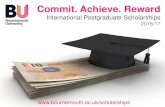 Commit. Achieve. Reward - Bournemouth University 2016-04-25آ  Commit. Achieve. Reward International