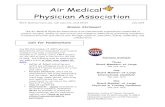 Air Medical Physician Association - AMPA · Air Medical Physician Association 951 E. Montana Vista Lane, Salt Lake City, Utah 84124 July 2019 Mission Statement The Air Medical Physician